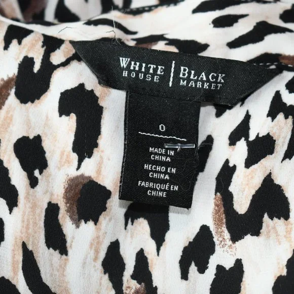 White House Black Market Multicolored Top - Picture 3 of 3